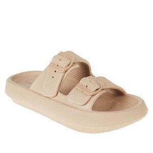 J-Slides So Cool Slides SOCOOL Size 10 tan beige